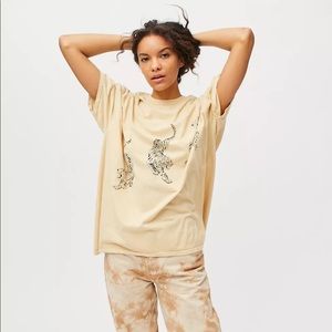 Project Social T Tiger Overdyed T-Shirt Dress